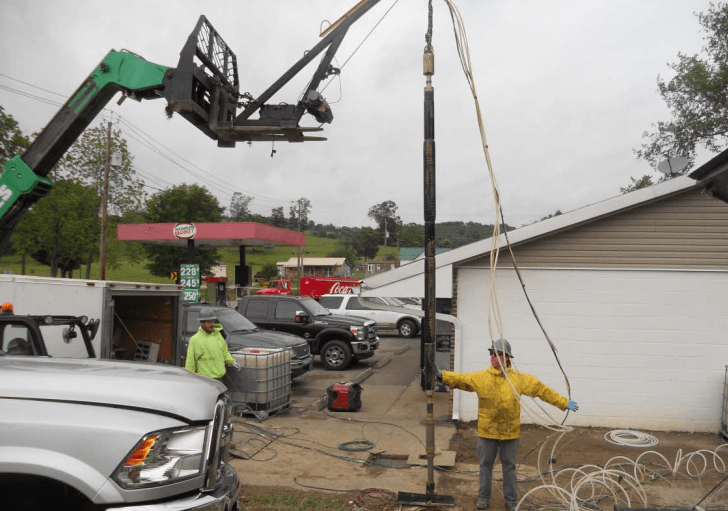 Fractured Bedrock Remediation at Former Truck Stop (BOS 200®)