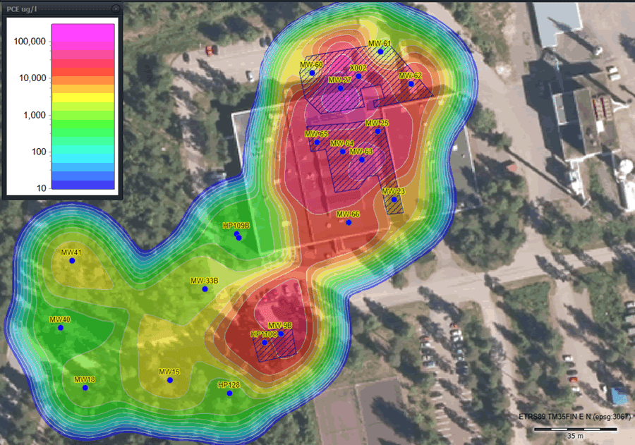 CAT 100 and BOS 100® Application at Northern European Active Industrial Site